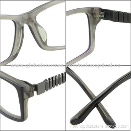 Black/Clear Acetate Reading Glasses